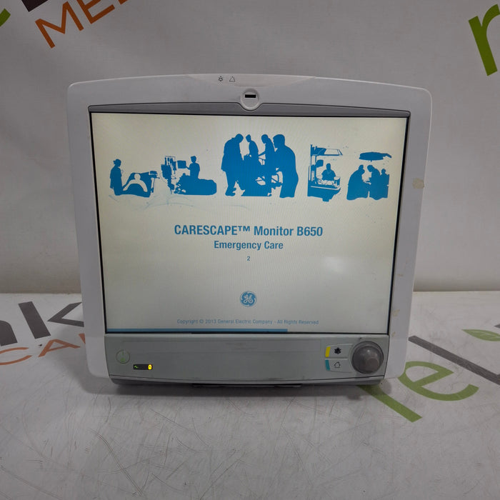 GE Healthcare Carescape B650 Emergency Care Patient Monitor