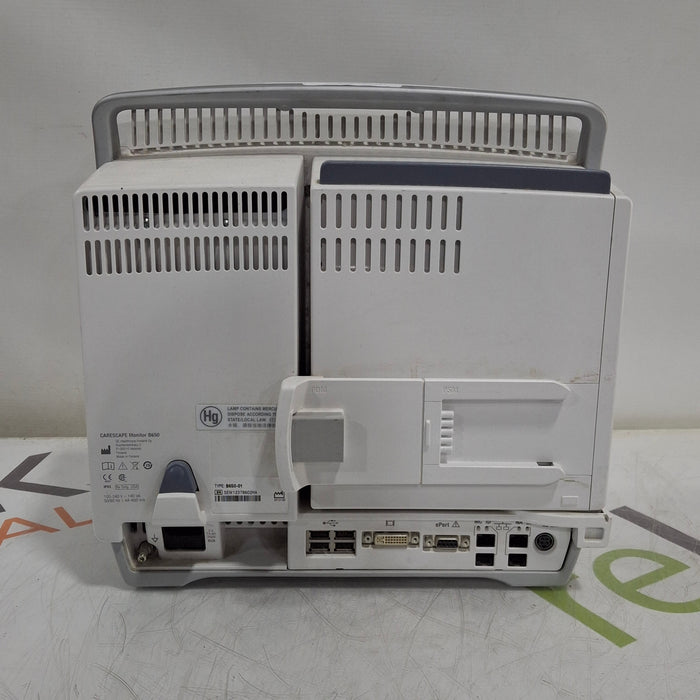 GE Healthcare Carescape B650 Emergency Care Patient Monitor