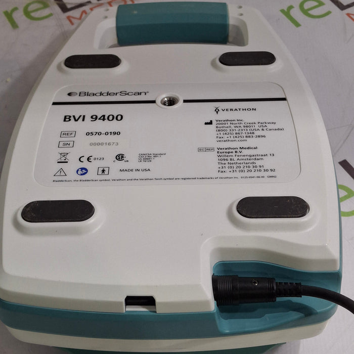 Verathon Medical, Inc BVI 9400 Bladderscan