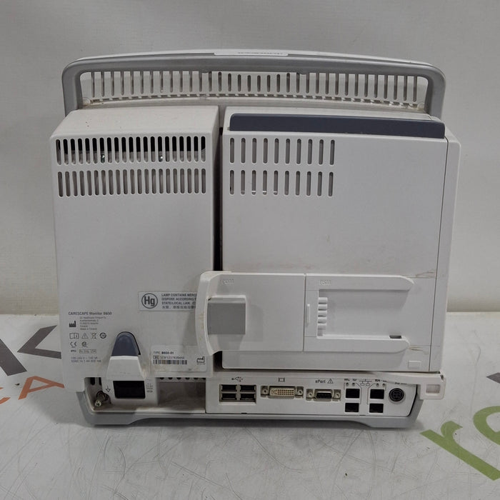 GE Healthcare Carescape B650 Emergency Care Patient Monitor