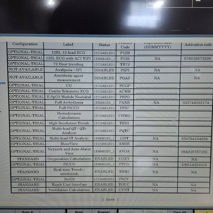GE Healthcare Carescape B650 Emergency Care Patient Monitor