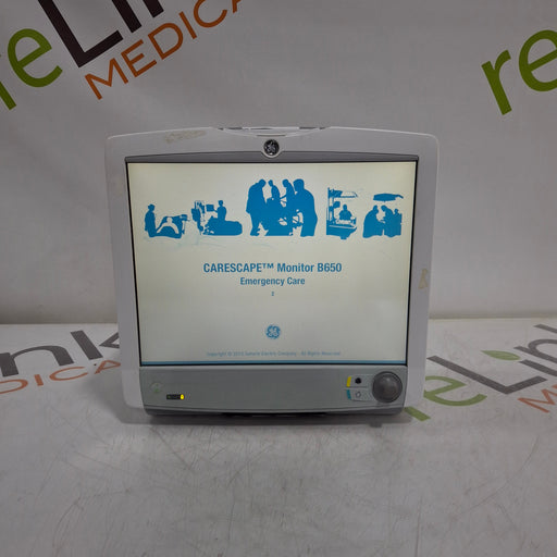 GE Healthcare GE Healthcare Carescape B650 Emergency Care Patient Monitor Patient Monitors reLink Online
