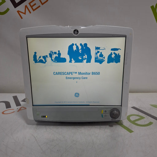 GE Healthcare GE Healthcare Carescape B650 Emergency Care Patient Monitor Patient Monitors reLink Online