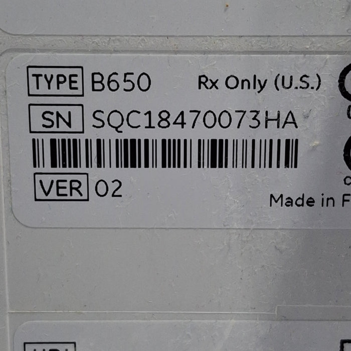 GE Healthcare Carescape B650 Critical Care Patient Monitor