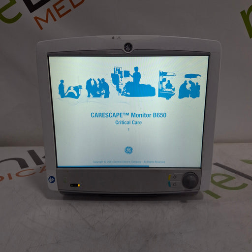 GE Healthcare GE Healthcare Carescape B650 Critical Care Patient Monitor Patient Monitors reLink Online