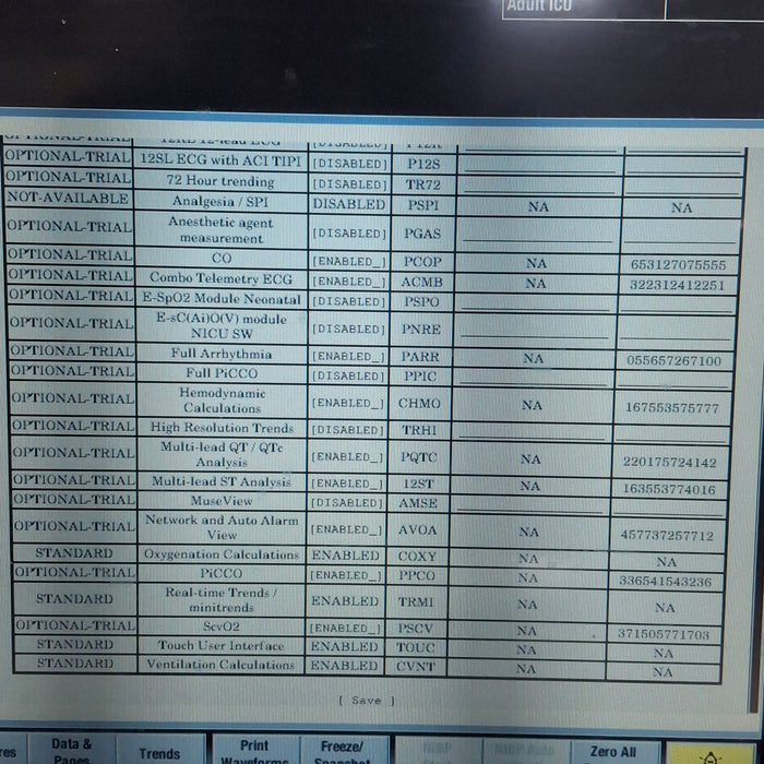 GE Healthcare Carescape B650 Critical Care Patient Monitor