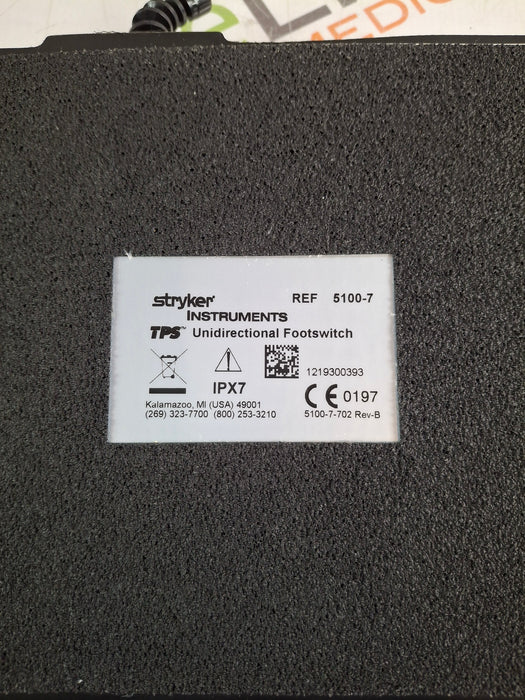 Stryker TPS 5100-7 Footswitch