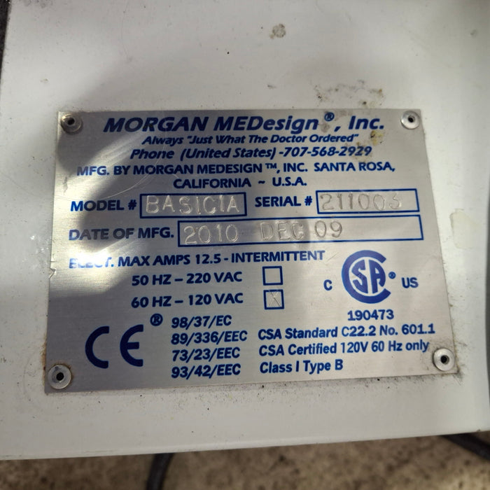 Morgan MeDesign, Inc. BASIC 1A C-Arm Table