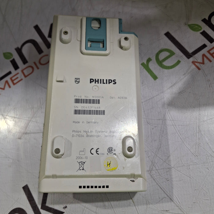 Philips M3001A-A01C06 Fast SpO2, NIBP, ECG, Temp, IBP MMS Module
