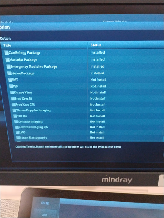 Mindray DC-80 Ultrasound System
