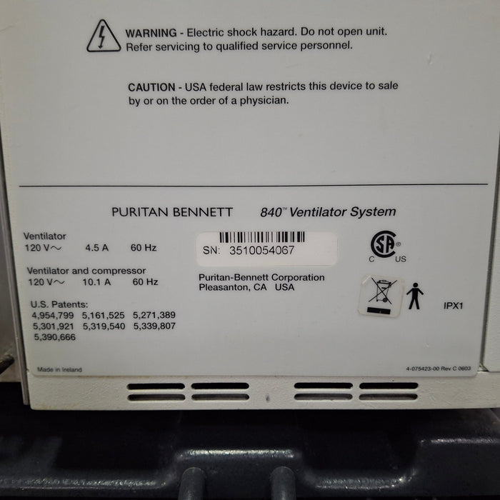 Puritan Bennett 840 Ventilator