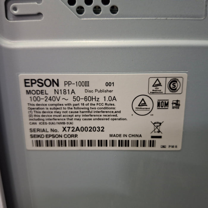 Epson N181A PP-100III Disc Publisher