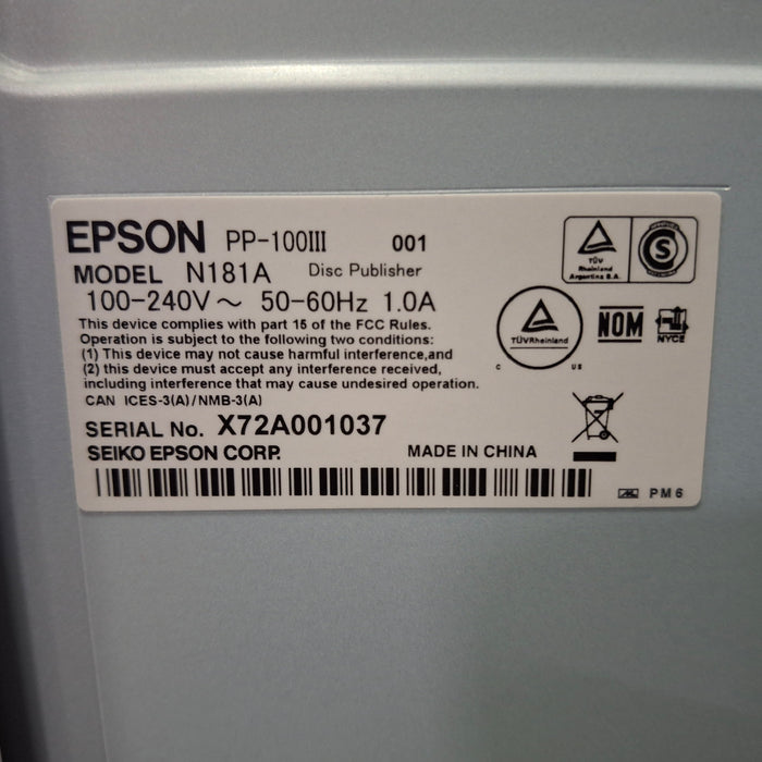 Epson N181A PP-100III Disc Publisher