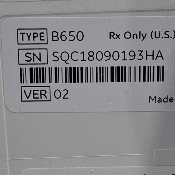 GE Healthcare Carescape B650 Critical Care Patient Monitor