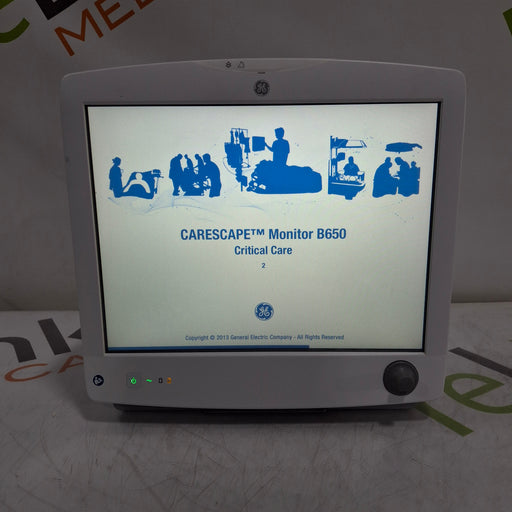 GE Healthcare GE Healthcare Carescape B650 Critical Care Patient Monitor Patient Monitors reLink Online