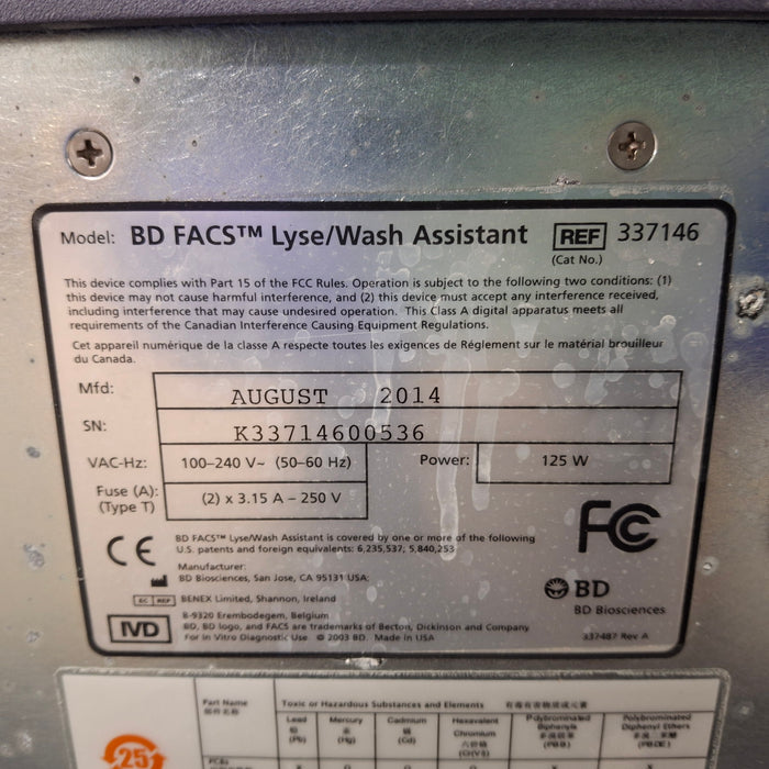 Becton Dickinson FACS Lyse/Wash Assitant