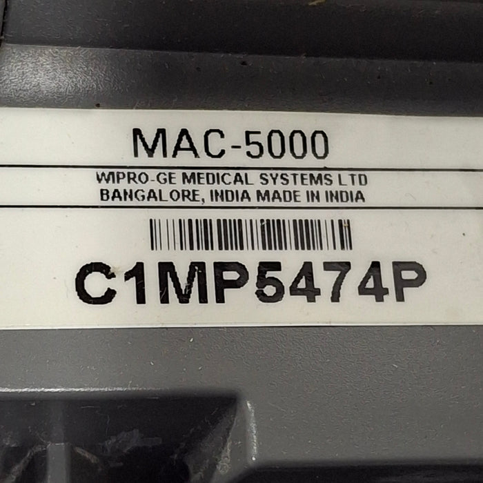 GE Healthcare GE Healthcare MAC 5000 ECG without CAM Module Cardiology reLink Online