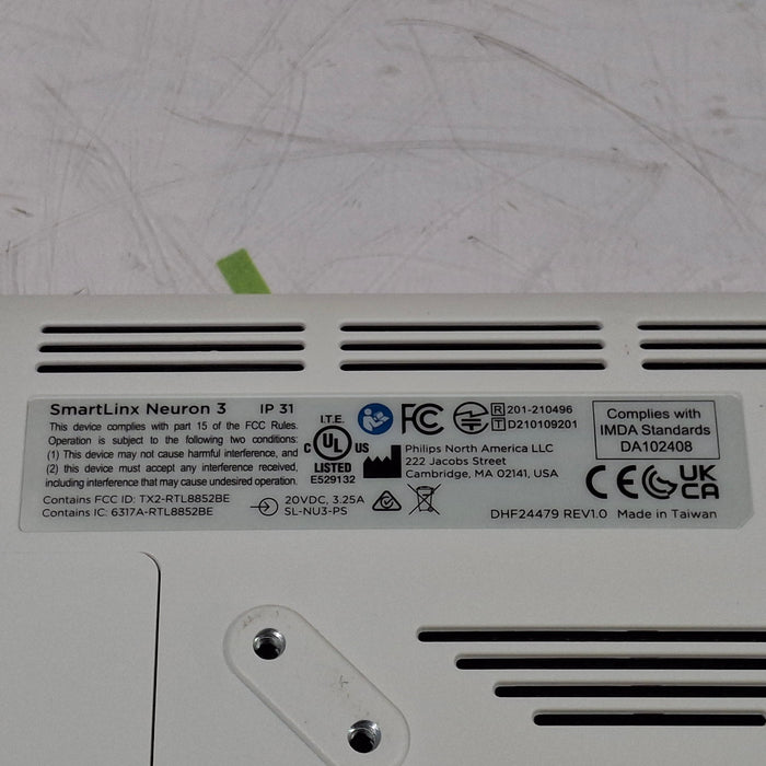 Smartlinx Inc Capsule Technologies Neuron 3 Monitor