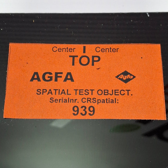 AGFA 37KC3 Test Phantoms Set