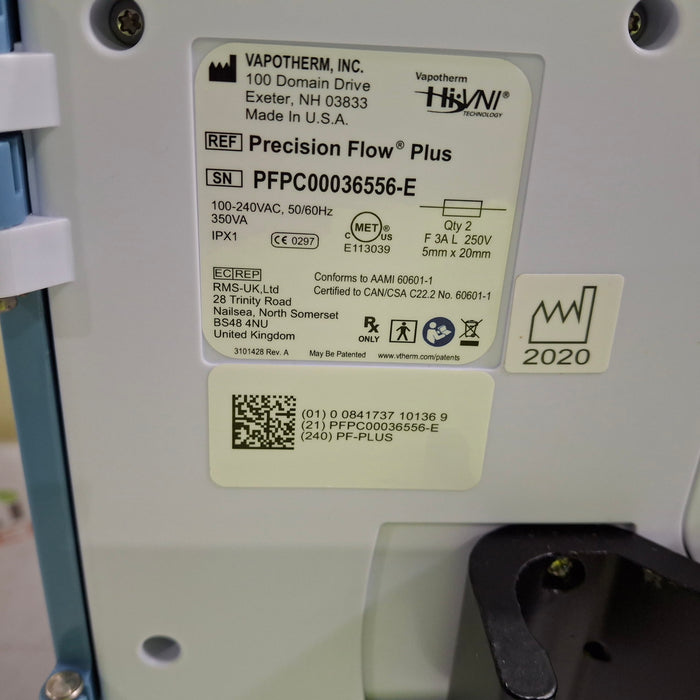 Vapotherm Precision Flow Plus Meter Humidifier