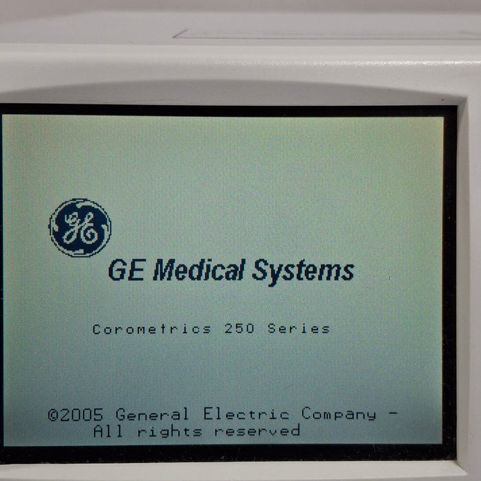 GE Healthcare Corometrics 250cx Series Model 259cx-a Fetal Monitor