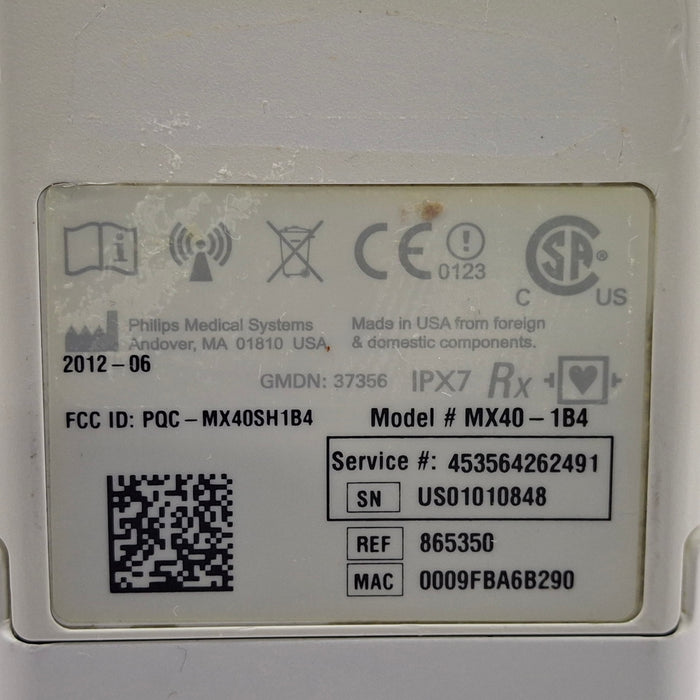 Philips MX40 1.4 ECG 865350 Telemetry Transmitter