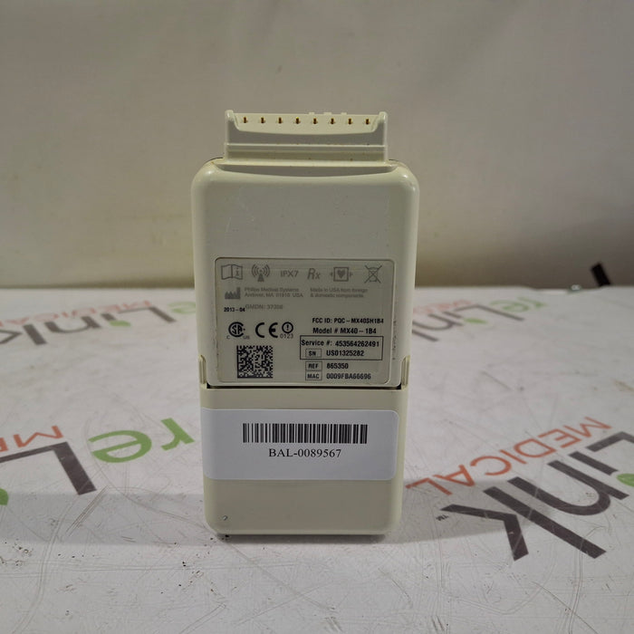 Philips MX40 1.4 ECG 865350 Telemetry Transmitter