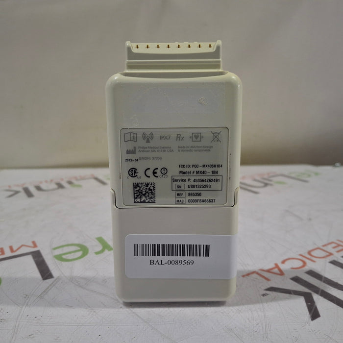 Philips MX40 1.4 ECG 865350 Telemetry Transmitter
