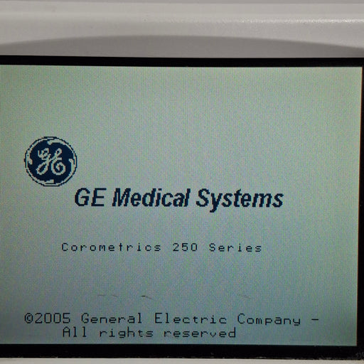 GE Healthcare GE Healthcare Corometrics 250cx Series Model 259cx-a Fetal Monitor Patient Monitors reLink Online