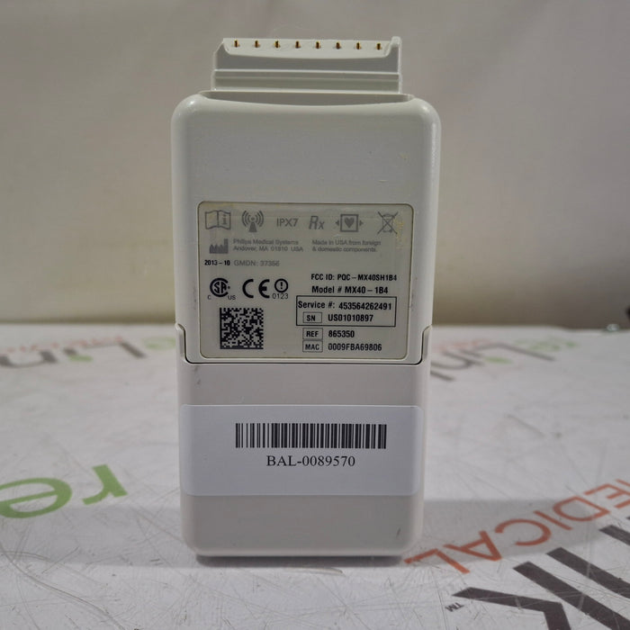 Philips MX40 1.4 ECG 865350 Telemetry Transmitter