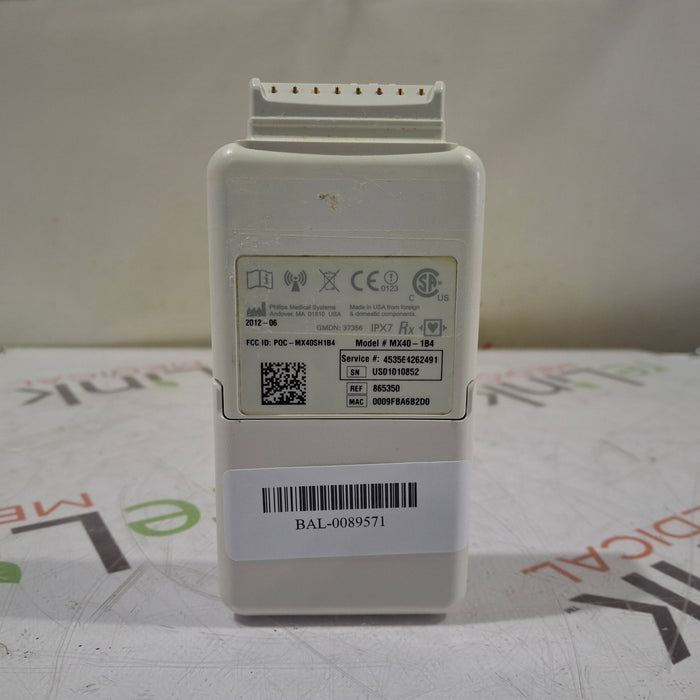 Philips MX40 1.4 ECG 865350 Telemetry Transmitter