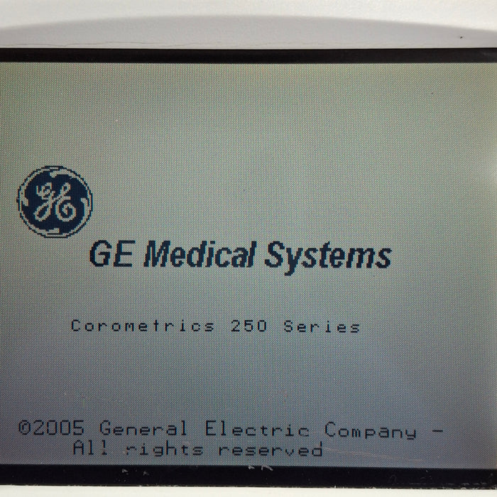 GE Healthcare Corometrics 250cx Series Model 259cx-a Fetal Monitor