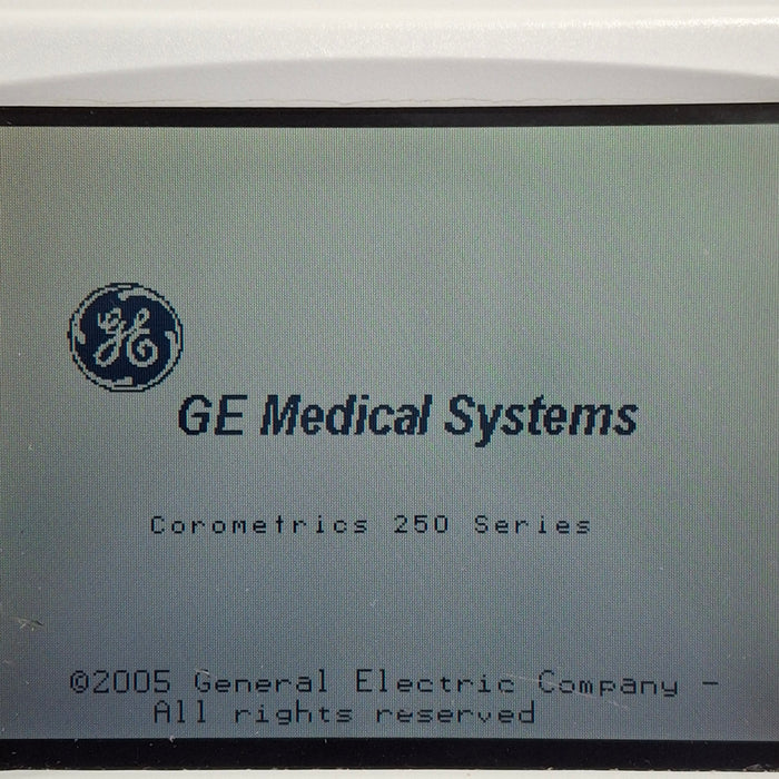 GE Healthcare Corometrics 250cx Series Model 259cx-a Fetal Monitor