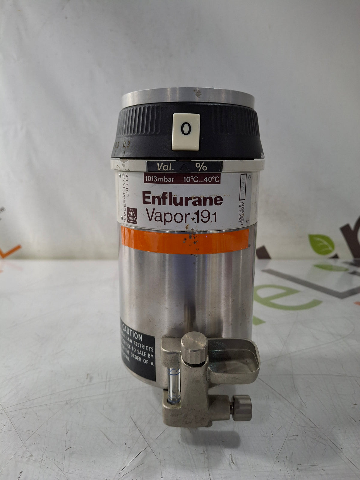 Draeger Medical Vapor 19.1 Enflurane Vaporizer