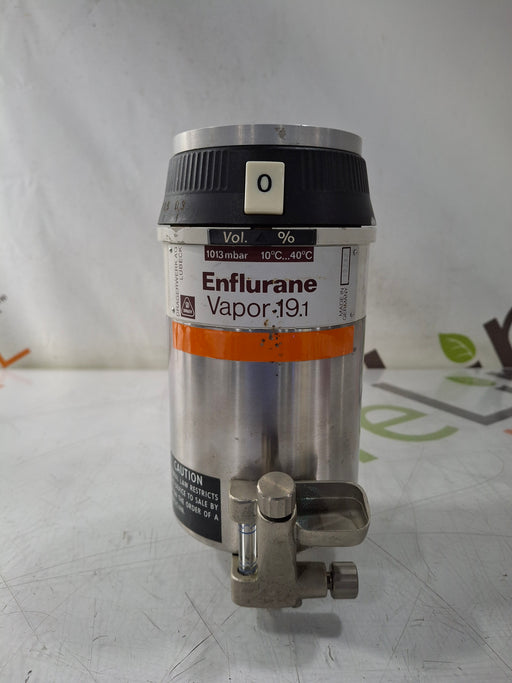 Draeger Medical Draeger Medical Vapor 19.1 Enflurane Vaporizer Anesthesia reLink Online