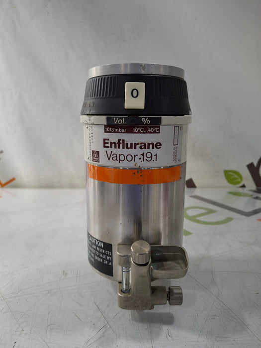 Draeger Medical Draeger Medical Vapor 19.1 Enflurane Vaporizer Anesthesia reLink Online