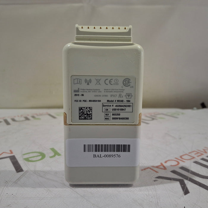 Philips MX40 1.4 ECG 865350 Telemetry Transmitter