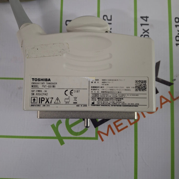 Toshiba PVT-681MV Endocavitary Transducer