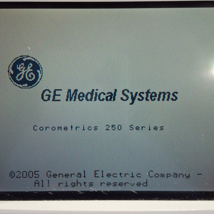 GE Healthcare Corometrics 250cx Series Model 259cx Fetal Monitor