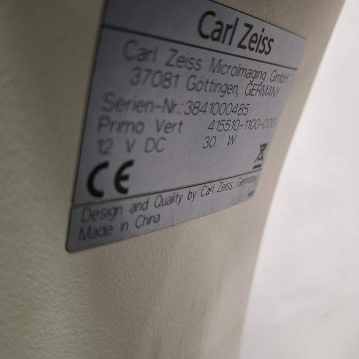 Carl Zeiss Primo Vert Microscope