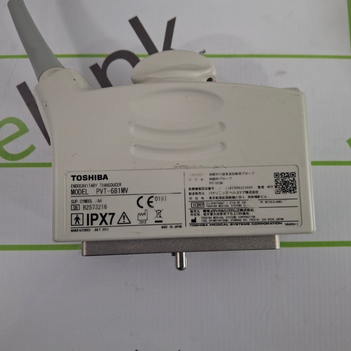 Toshiba PVT-681MV Endocavitary Transducer