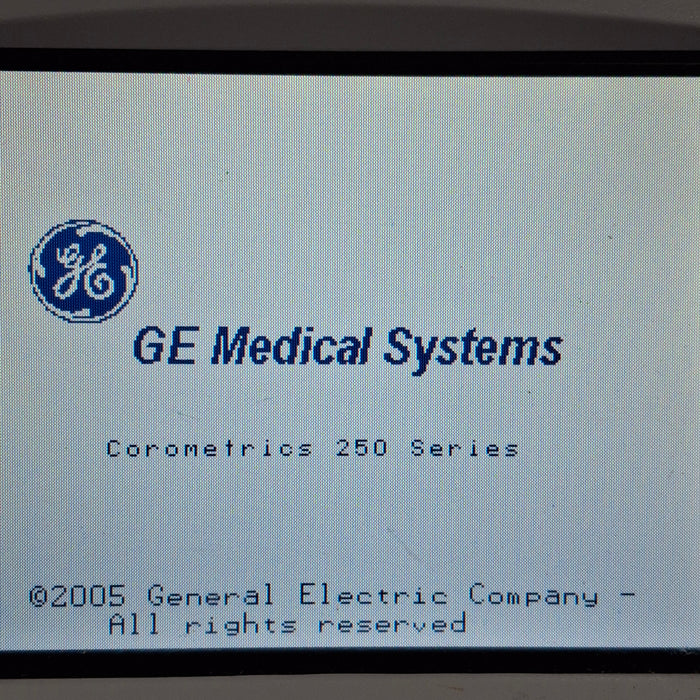 GE Healthcare Corometrics 250cx Series Model 259cx Fetal Monitor