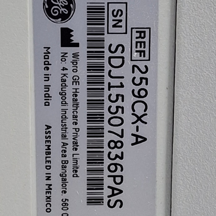 GE Healthcare Corometrics 250cx Series Model 259cx Fetal Monitor