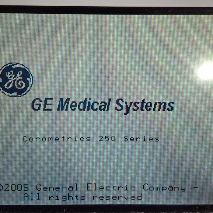 GE Healthcare Corometrics 250cx Series Model 259cx Fetal Monitor