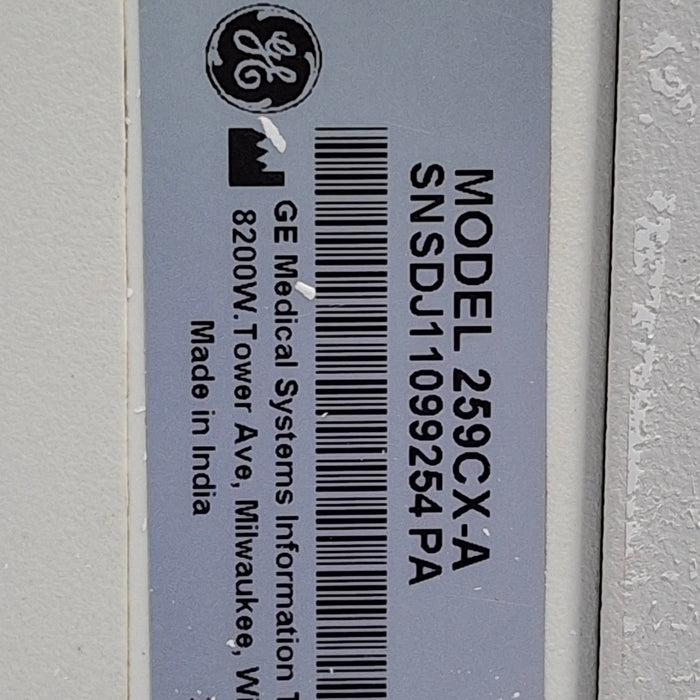 GE Healthcare Corometrics 250cx Series Model 259cx Fetal Monitor