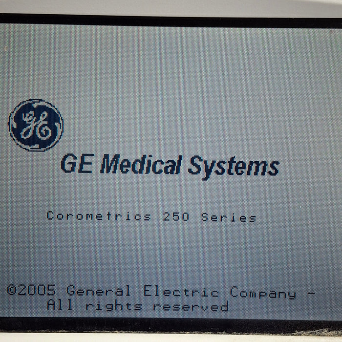 GE Healthcare GE Healthcare Corometrics 250cx Series Model 259cx Fetal Monitor Patient Monitors reLink Online