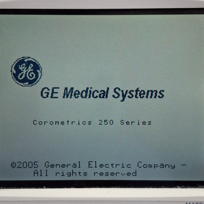 GE Healthcare GE Healthcare Corometrics 250cx Series Model 259cx Fetal Monitor Patient Monitors reLink Online