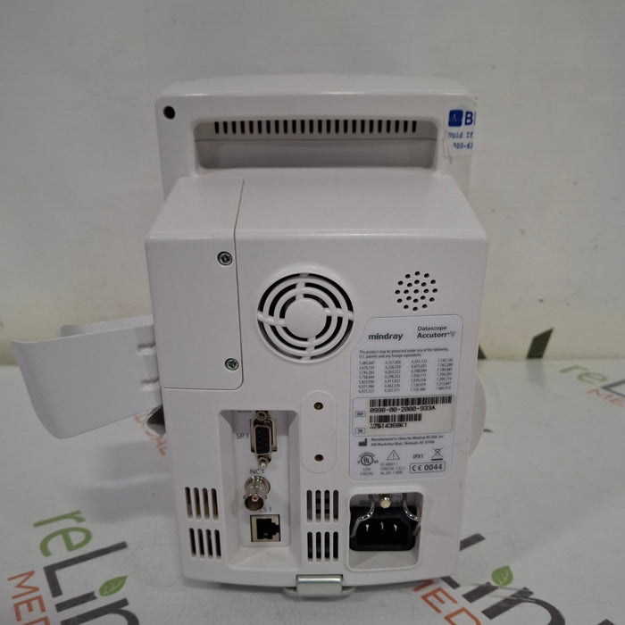 Mindray Datascope Accutorr V Vital Signs Monitor