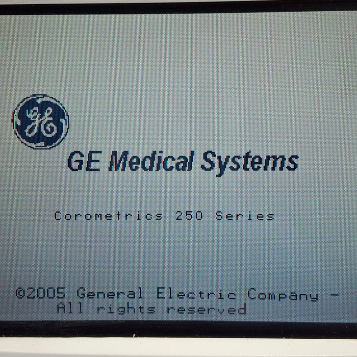 GE Healthcare Corometrics 250cx Series Model 259cx Fetal Monitor