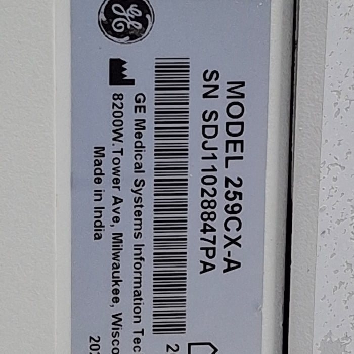GE Healthcare Corometrics 250cx Series Model 259cx Fetal Monitor